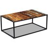 vidaXL Sohvap&ouml;yt&auml; kierr&auml;tetty massiivipuu 100x60x40 cm