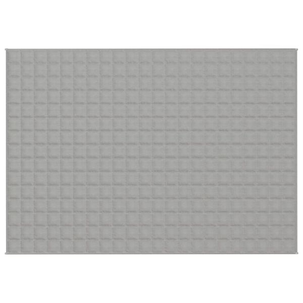 vidaXL Painopeitto harmaa 155x220 cm 11 kg kangas