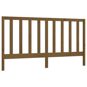 vidaXL S&auml;ngynp&auml;&auml;ty hunajanruskea 206x4x100 cm t&auml;ysi m&auml;nty