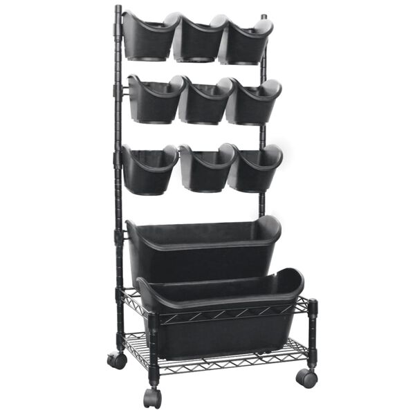 Nature Pystysuuntainen siirrettävä kukkapenkkisarja