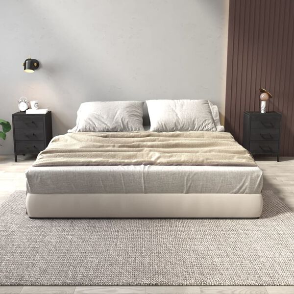 vidaXL Yöpöydät 2 kpl musta 40x30x55 cm täysi mänty