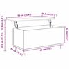 vidaXL Sohvap&ouml;yt&auml; Vanha puu 90 x 44.5 x 45 cm Tekninen puu
