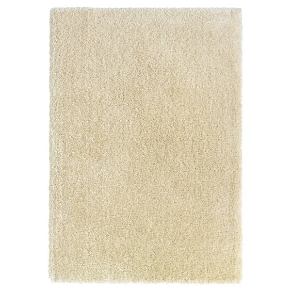 vidaXL Korkeanukkainen Shaggy matto beige 160x230 cm 50 mm