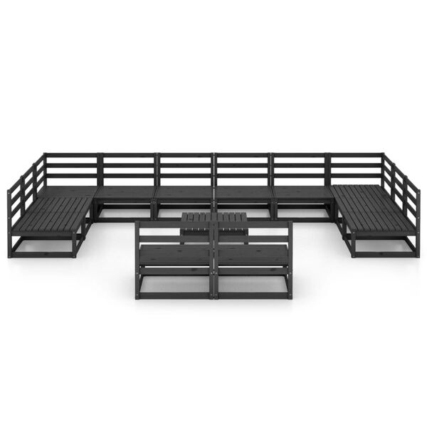 vidaXL 13-osainen Puutarhasohvasarja t&auml;ysi m&auml;nty