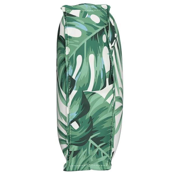 vidaXL Kuormalavatyyny selkänojalle Lehtikuvio 60 x 40 x 12 cm