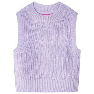 Lasten neuleliivi vaaleanliila 104