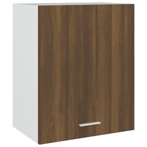 vidaXL Riippukaappi "Lyon" ruskea tammi 50x31x60 cm tekninen puu