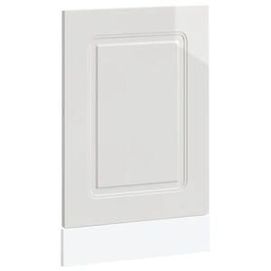 vidaXL astianpesukonepaneeli&nbsp;Kalmar&nbsp;korkeakiilto valkoinen&nbsp;45x1,5x57cm