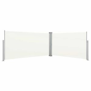 vidaXL Sis&auml;&auml;nvedett&auml;v&auml; Sivumarkiisi 160x600 cm Kerma