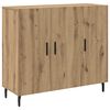 vidaXL Sivup&ouml;yt&auml; Artisan tammi 90 x 34 x 80 cm Tekninen puu