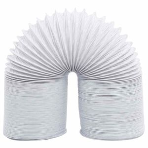 vidaXL Ilmanpoistokanava PVC 6 m 10 cm