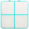 vidaXL T&auml;ytett&auml;v&auml; voimistelumatto pumpulla 200x200x20 cm PVC vihre&auml;