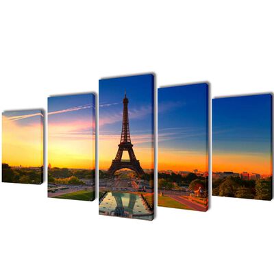 Taulusarja Eiffel Torni 100 x 50 cm