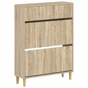 vidaXL Kenk&auml;kaappi DELFT 78 x 24 x 103 cm Tekninen puu Sonoma-tammi