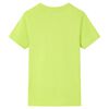 Lasten T-paita lime 140