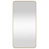 vidaXL Sein&auml;peili kulta 50x100 cm suorakulmio