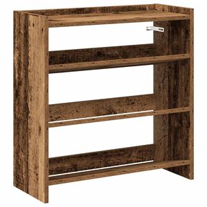 vidaXL Kenk&auml;teline vanhaa puuta 60x25x62 cm lastulevy