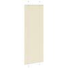 vidaXL laskostettu Blind Cream 80x200 cm Kankaan leveys 79,4 cm
