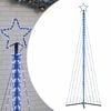vidaXL LED joulukuusi 495 sinist&auml; LED-valoa 300,5 cm