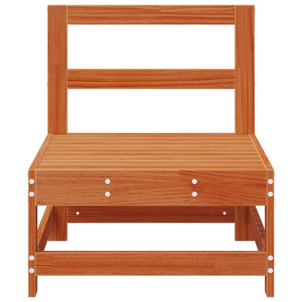 vidaXL Puutarhan Keskiosoita Massiivim&auml;nty Vahans&auml;vyinen Ruskea