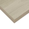 vidaXL Kelluvat sein&auml;hyllyt 2 kpl tammi 80x23,5x3,8 cm MDF