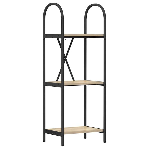 vidaXL Kirjahylly Sonoman tammi 40 x 30 x 109 cm Tekninen puu