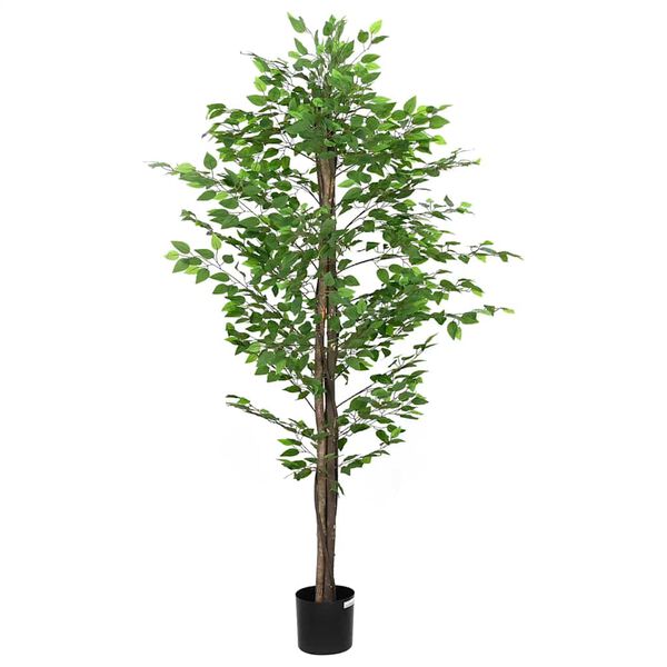 vidaXL Keinotekoinen Ficus Plant 1260 Lehdet 200 cm Vihre&auml;