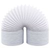 vidaXL Ilmanpoistokanava PVC 6 m 12,5 cm