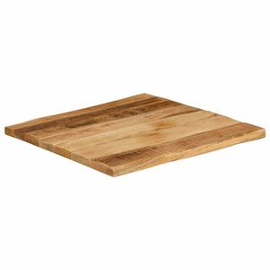 vidaXL P&ouml;yt&auml;levy el&auml;v&auml; reuna 40x40x2,5 cm t&auml;ysi karkea mangopuu