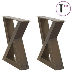 vidaXL Sohvap&ouml;yd&auml;n jalat 2 kpl Luonnonv&auml;rinen ter&auml;s 30x(30-31,3) cm Ter&auml;s