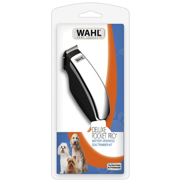 Wahl 7-osainen lemmikkitrimmeri Deluxe Pocket Pro 09962-2016