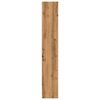 vidaXL Kirjahylly artesaani tammi 80x24x143 cm tekninen puu