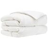 vidaXL Peitto FULDA 5FT King Size 4 vuodenaikaa 210 GSM valkoinen