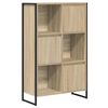 vidaXL Kirjahylly Sonoma-tammi 68 x 30 x 108 cm Tekninen puu
