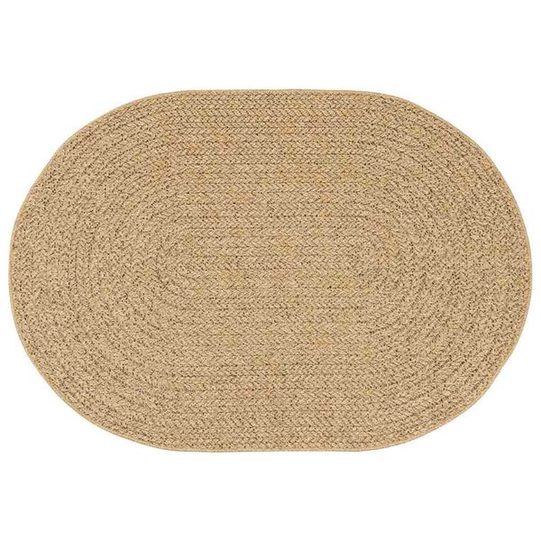 vidaXL Matto ZIZUR Ruskea 170 x 120 cm Polypropeeni