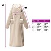 vidaXL Viltti-huppari Beige l Fleece ja flanelli