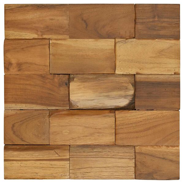 vidaXL S&auml;ilytysjakkara Ruskea 40 x 40 x 45 cm Tiikkipuu