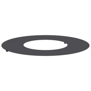 vidaXL sopiva Litte&auml;lle puu rengalle Musta &Oslash;30 / 60 cm Ter&auml;s