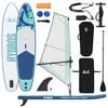 vidaXL Ilmat&auml;ytteinen SUP-lauta purjeella HYDROS 330 x 76 x 15 cm