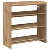 vidaXL Kenk&auml;teline artesaani tammi 60x25x62 cm tekninen puu