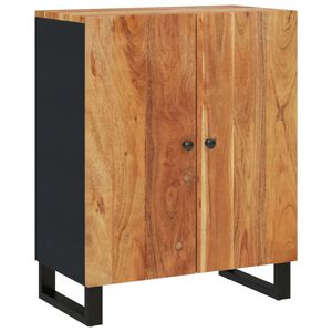 vidaXL Senkki 60x33x75 cm t&auml;ysi akaasiapuu