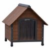 @Pet Koirankoppi Rustique muovil&auml;pill&auml; ruskea 76x76x72 cm