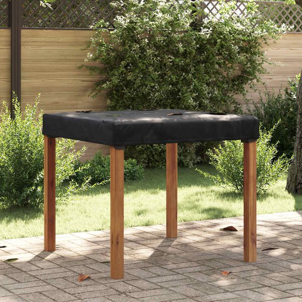 vidaXL P&ouml;yt&auml; suojus Yksiv&auml;rinen Musta 102 x 102 x 15 cm kangas