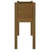 vidaXL Puutarhan kukkalaatikot 2 kpl hunajanruskea 70x31x70 cm mänty