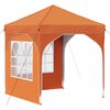 vidaXL Pop-up Juhlateltta 192 x 192 x 245 cm Oranssi