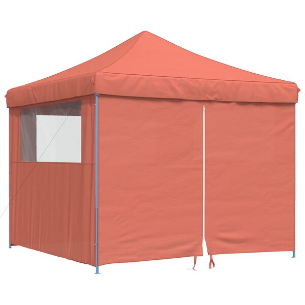 vidaXL Juhlateltta Terrakotta 292 x 292 x 315 cm Oxford-kangas