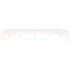 vidaXL S&auml;ngynrunko valkoinen t&auml;ysi m&auml;nty 140x200 cm
