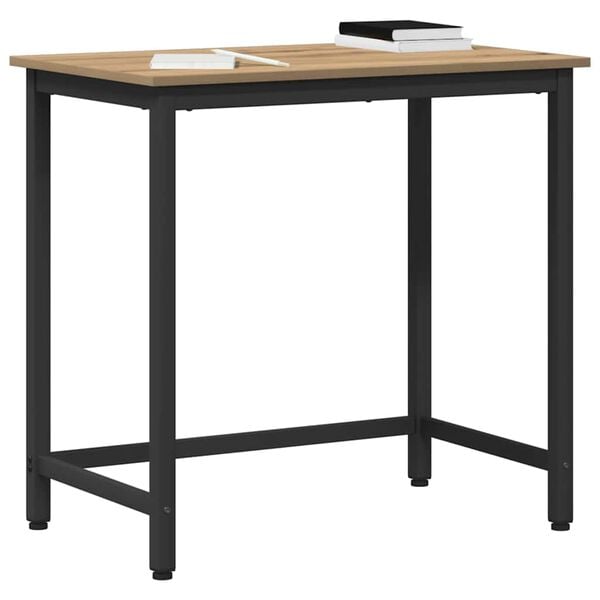 vidaXL P&ouml;yt&auml; Artisan tammi 100 x 50 x 76,5 cm Kehitetty puu ja ter&auml;s