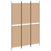 vidaXL 3-paneeli huonejakaja Beige 150 x 220 cm Kangas