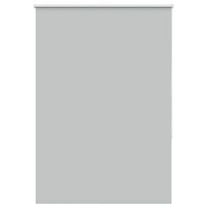 vidaXL Rullaverho Blackout vaalean harmaa 105x130 cm Kankaan leveys